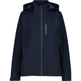 CMP Damen Regenjacke Zip Hood bblue-space Produktbild 0