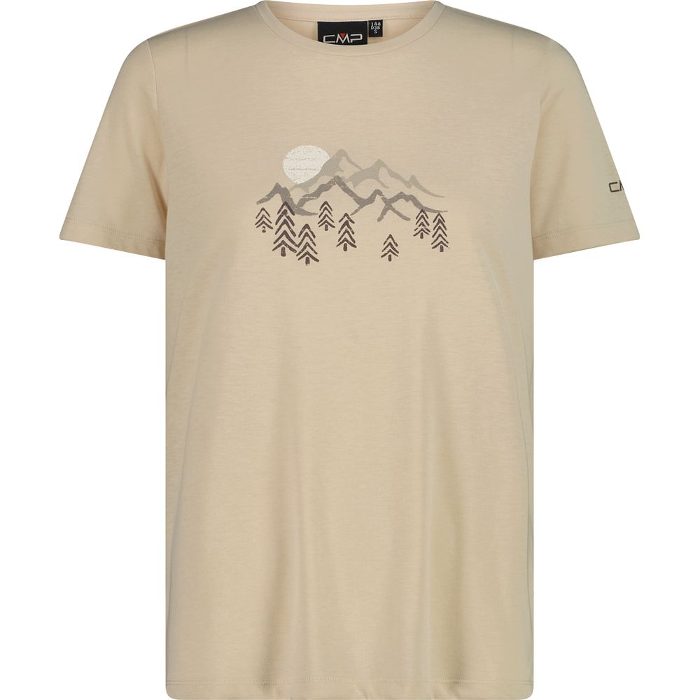 CMP Damen T-Shirt cream-mel Produktbild 0
