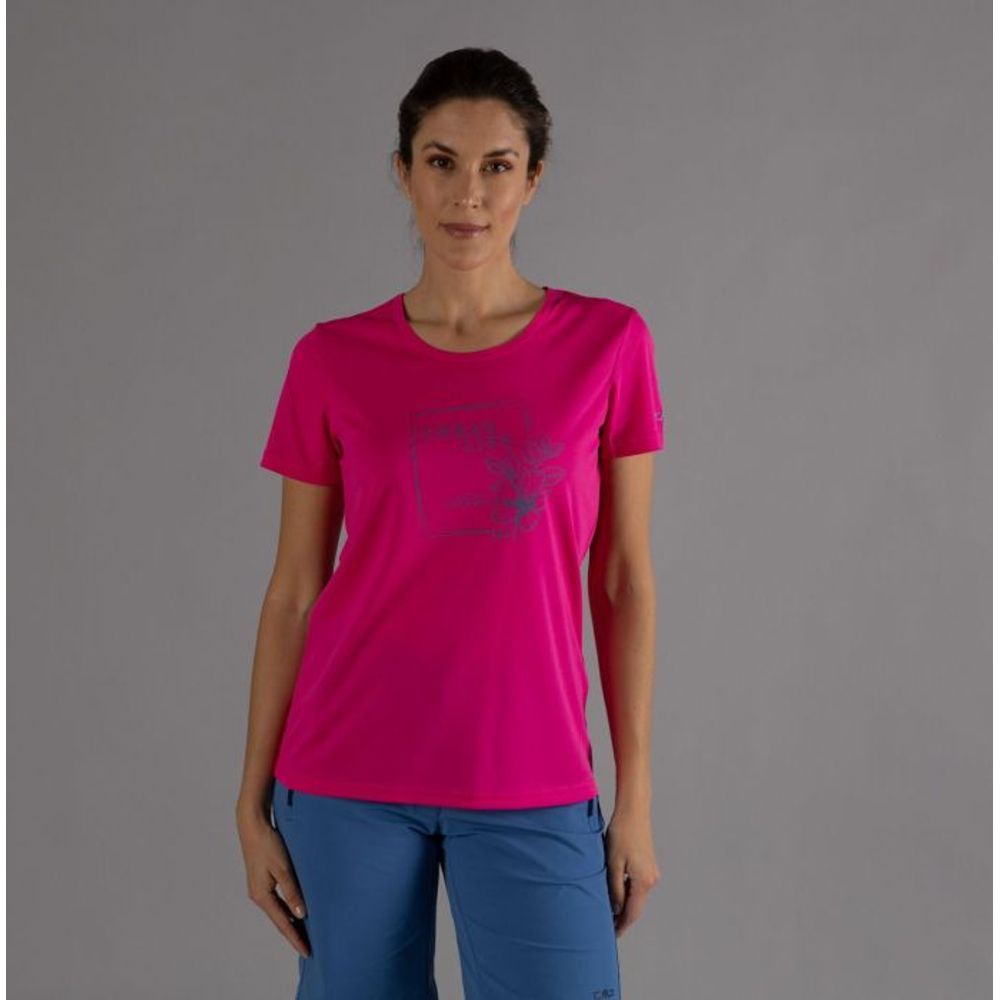 CMP Damen T-Shirt magenta Produktbild 3