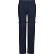 CMP Damen Zip Off Outdoorhose black-blue Produktbild 0