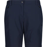 CMP Damen Zip Off Outdoorhose black-blue Produktbild 3