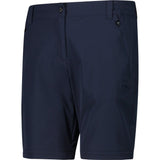 CMP Damen Zip Off Outdoorhose black-blue Produktbild 5