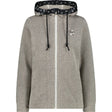 CMP Fix Hood Damen Fleecejacke bco gesso Produktbild 0