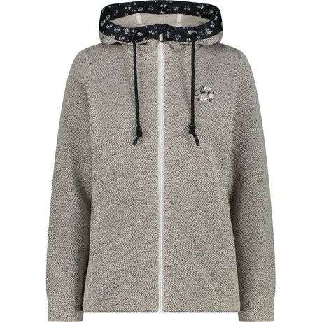 CMP Fix Hood Damen Fleecejacke bco gesso Produktbild 0