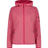 CMP Fix Hood Damen Fleecejacke magenta-bianco Produktbild 0