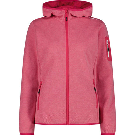 CMP Fix Hood Damen Fleecejacke magenta-bianco Produktbild 0