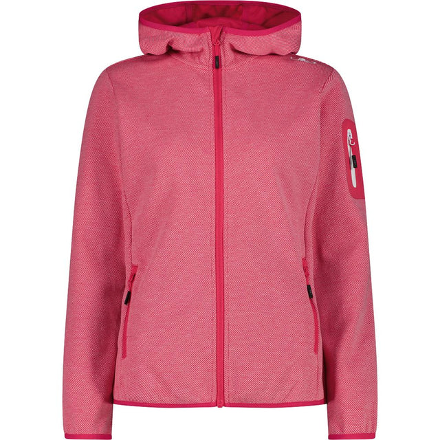 CMP Fix Hood Damen Fleecejacke magenta-bianco Produktbild 0