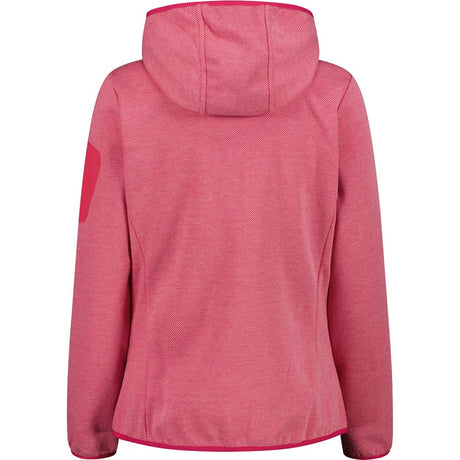 CMP Fix Hood Damen Fleecejacke magenta-bianco Produktbild 1