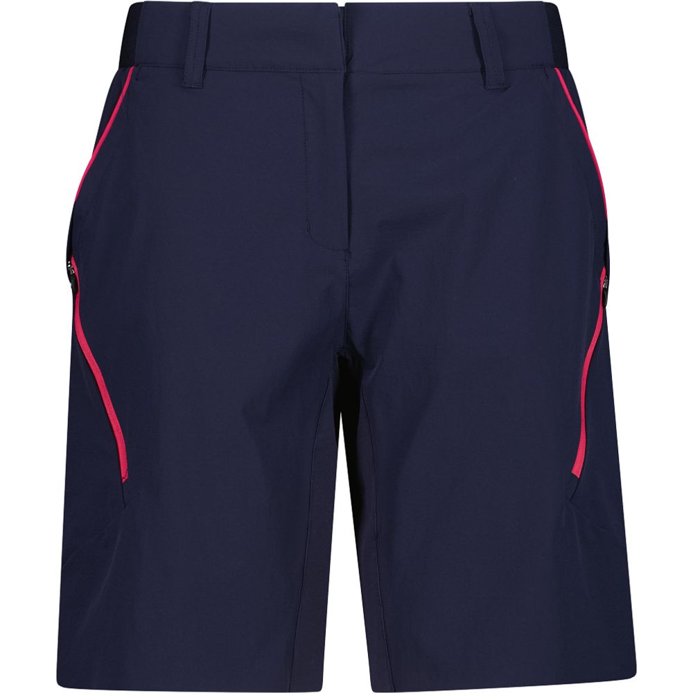 CMP Free Bike Bermuda With Inner Mesh Underwear Damen Fahrradshort bblue-magenta Produktbild 0