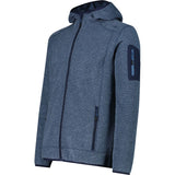 CMP Herren Fix Hood Fleecejacke bluestone bblue Produktbild 2