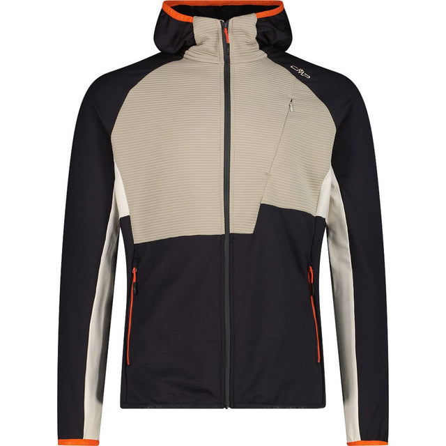CMP Herren Fleecejacke Fix Hood antracite-corda Produktbild 0