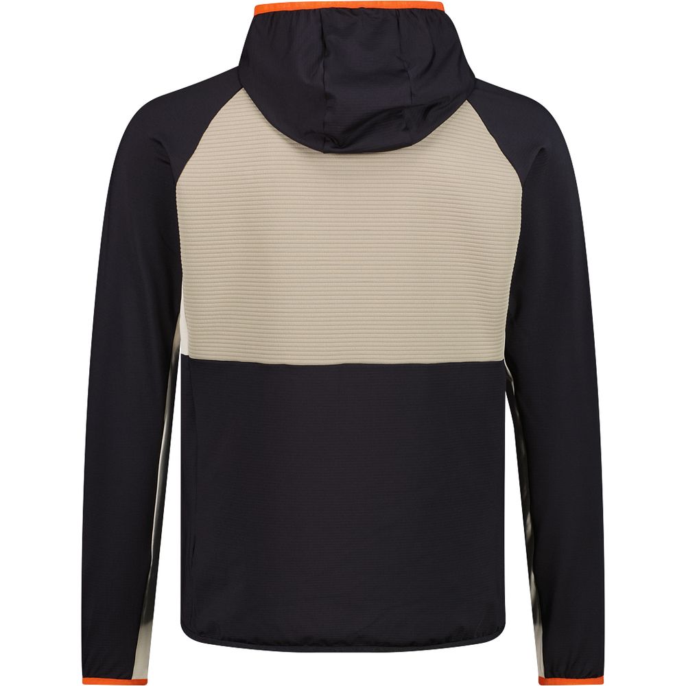 CMP Herren Fleecejacke Fix Hood antracite-corda Produktbild 1