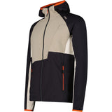 CMP Herren Fleecejacke Fix Hood antracite-corda Produktbild 2