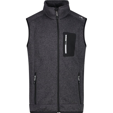 CMP Herren Fleece-Weste nero glacier Produktbild 0
