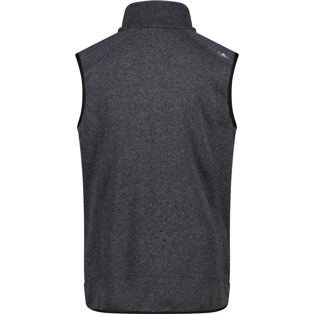CMP Herren Fleece-Weste nero glacier Produktbild 1