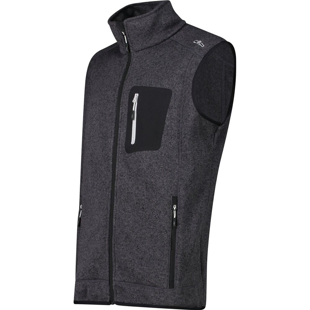 CMP Herren Fleece-Weste nero glacier Produktbild 2
