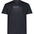 CMP Herren T-Shirt antracite-orange Produktbild 0