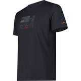 CMP Herren T-Shirt antracite-orange Produktbild 2