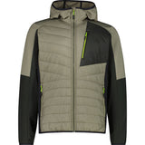 CMP Hybrid Fix Hood Herren Isolationsjacke sage Produktbild 0
