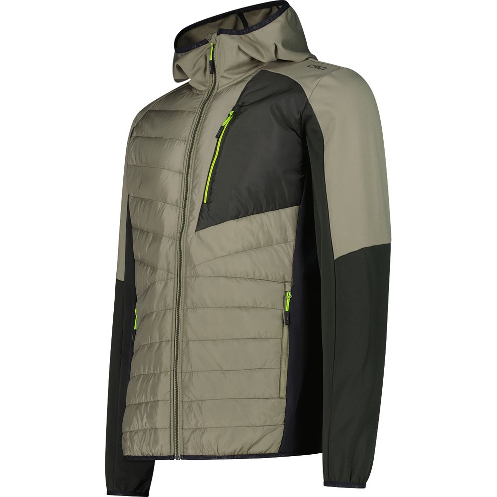 CMP Hybrid Fix Hood Herren Isolationsjacke sage Produktbild 2