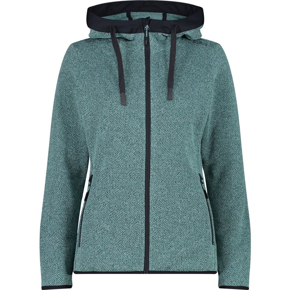 CMP Jacket Fix Hood Damen Midlayer agave Produktbild 0