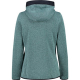 CMP Jacket Fix Hood Damen Midlayer agave Produktbild 1