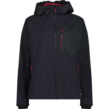 CMP Jacket Fix Hood Damen Winterjacke nero-antracite Produktbild 0