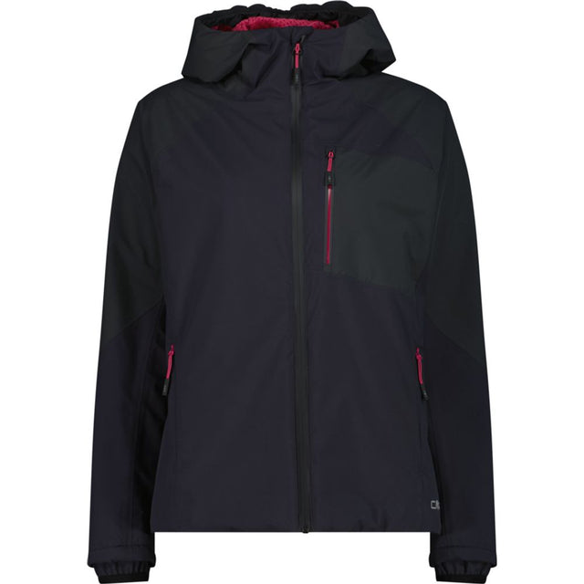 CMP Jacket Fix Hood Damen Winterjacke nero-antracite Produktbild 0