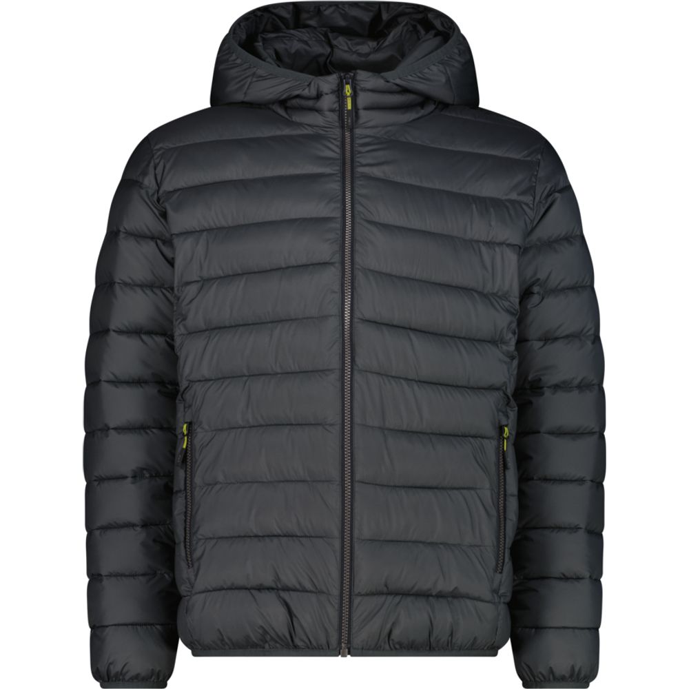 CMP Man Jacket Fix Hood Herren Isolationsjacke black-pine Produktbild 0