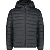 CMP Man Jacket Fix Hood Herren Isolationsjacke black-pine Produktbild 0