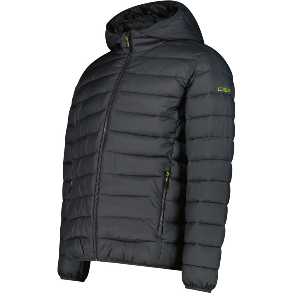 CMP Man Jacket Fix Hood Herren Isolationsjacke black-pine Produktbild 1