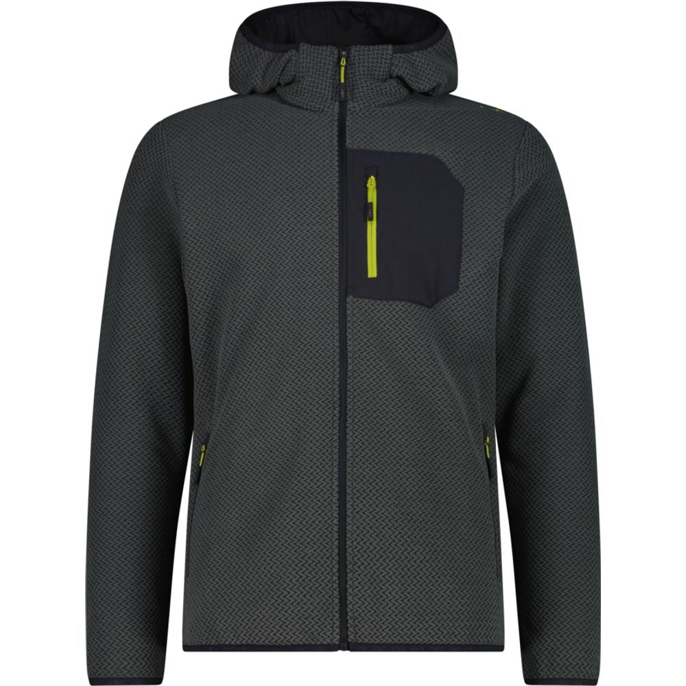 CMP Man Jacket Fix Hood Midlayer Herren jungle Produktbild 0