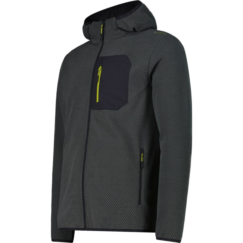 CMP Man Jacket Fix Hood Midlayer Herren jungle Produktbild 2