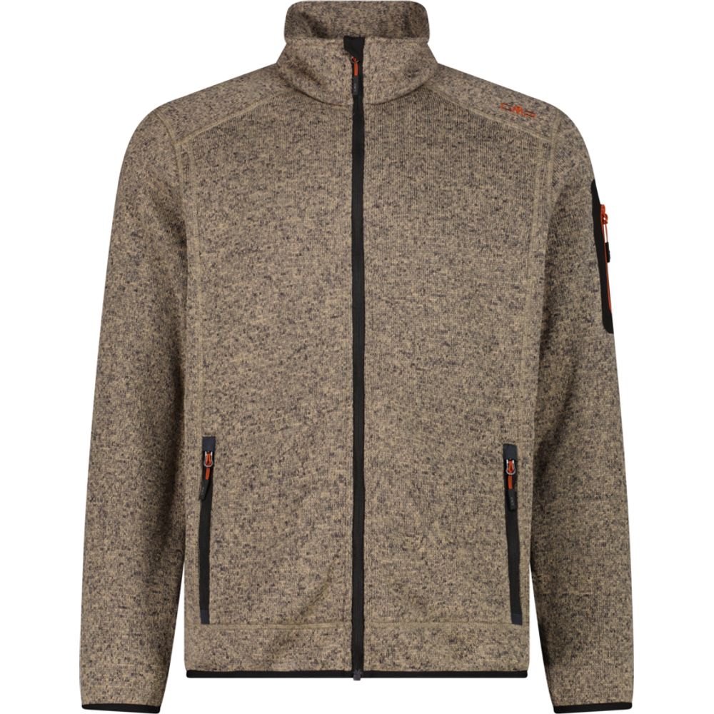 CMP Man Jacket Herren Fleecejacke teak-antracite Produktbild 0