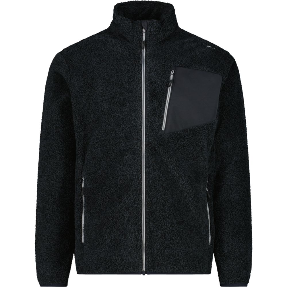 CMP Man Jacket Herren Fleecejacke titanio-mel-ghiaccio Produktbild 0