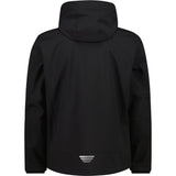 CMP Man Jacket Zip Hood Herren Softshelljacke nero-caramel Produktbild 1