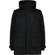 CMP Man Parka Zip Hood Herren Winterjacke nero Produktbild 0