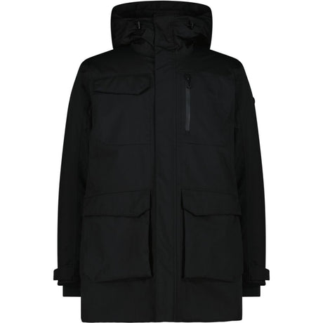 CMP Man Parka Zip Hood Herren Winterjacke nero Produktbild 0