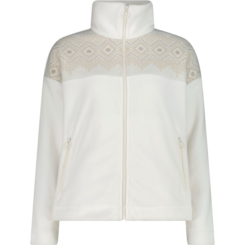 CMP Woman Jacket Damen Fleecejacke bco-gesso-mel Produktbild 0
