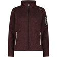 CMP Woman Jacket Damen Fleecejacke black-berry-lighter Produktbild 0