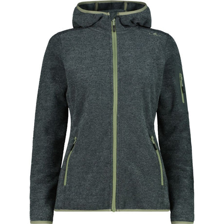 CMP Woman Jacket Fix Hood Damen Fleecejacke jungle Produktbild 0