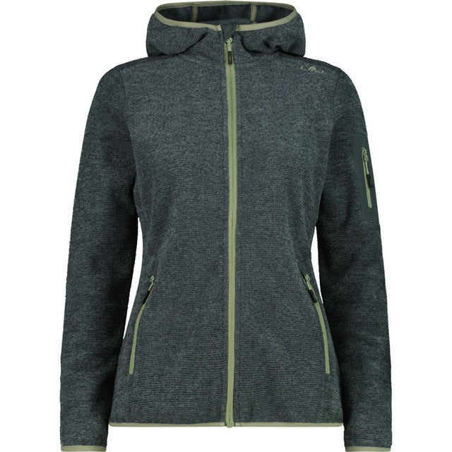 CMP Woman Jacket Fix Hood Damen Fleecejacke jungle Produktbild 0
