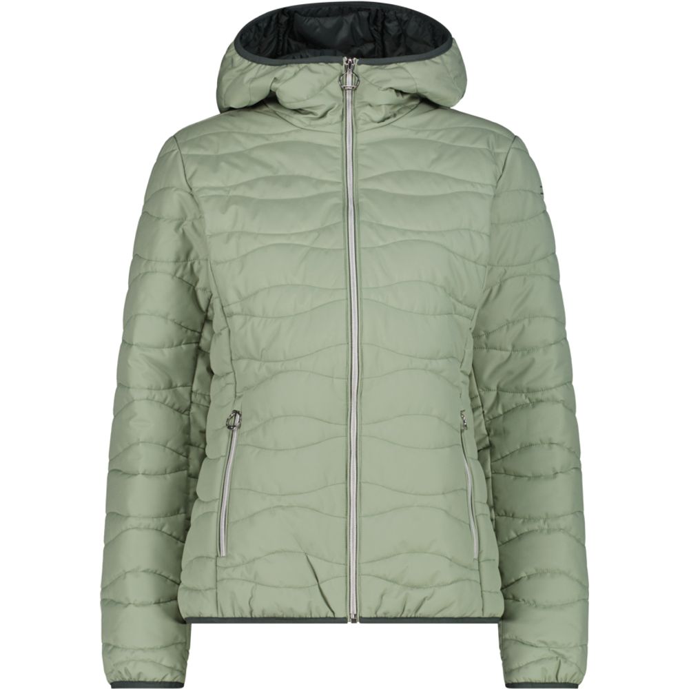 CMP Woman Jacket Fix Hood Damen Jacke green-tea Produktbild 0