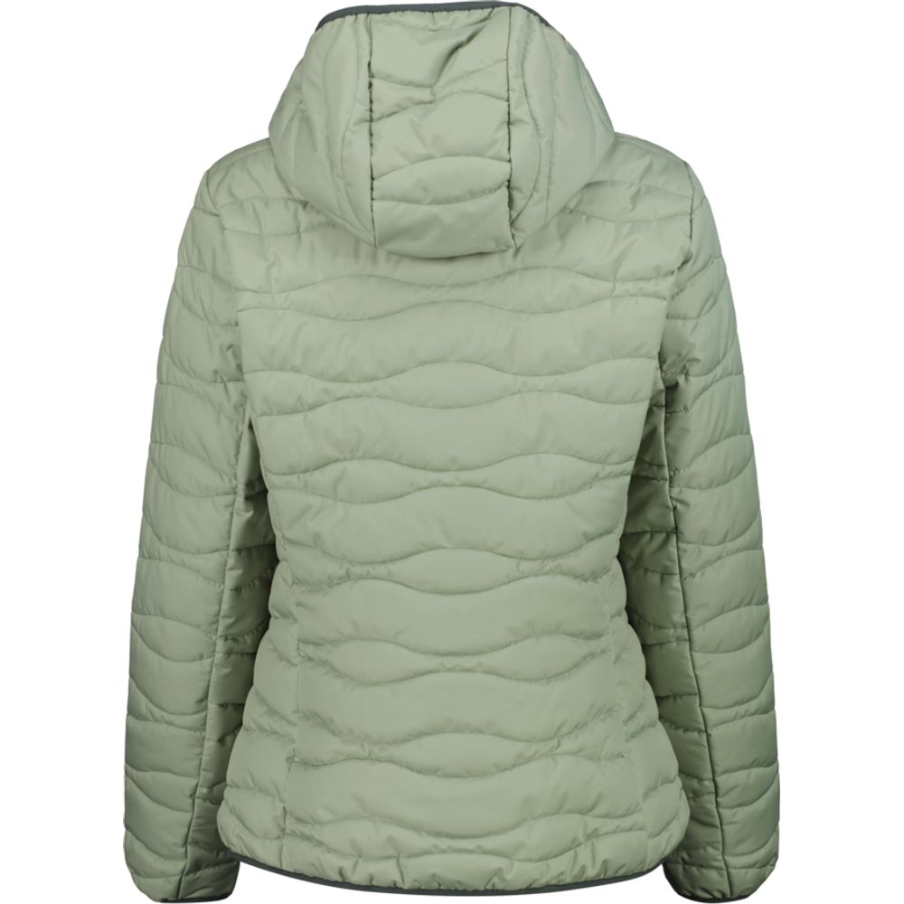 CMP Woman Jacket Fix Hood Damen Jacke green-tea Produktbild 1