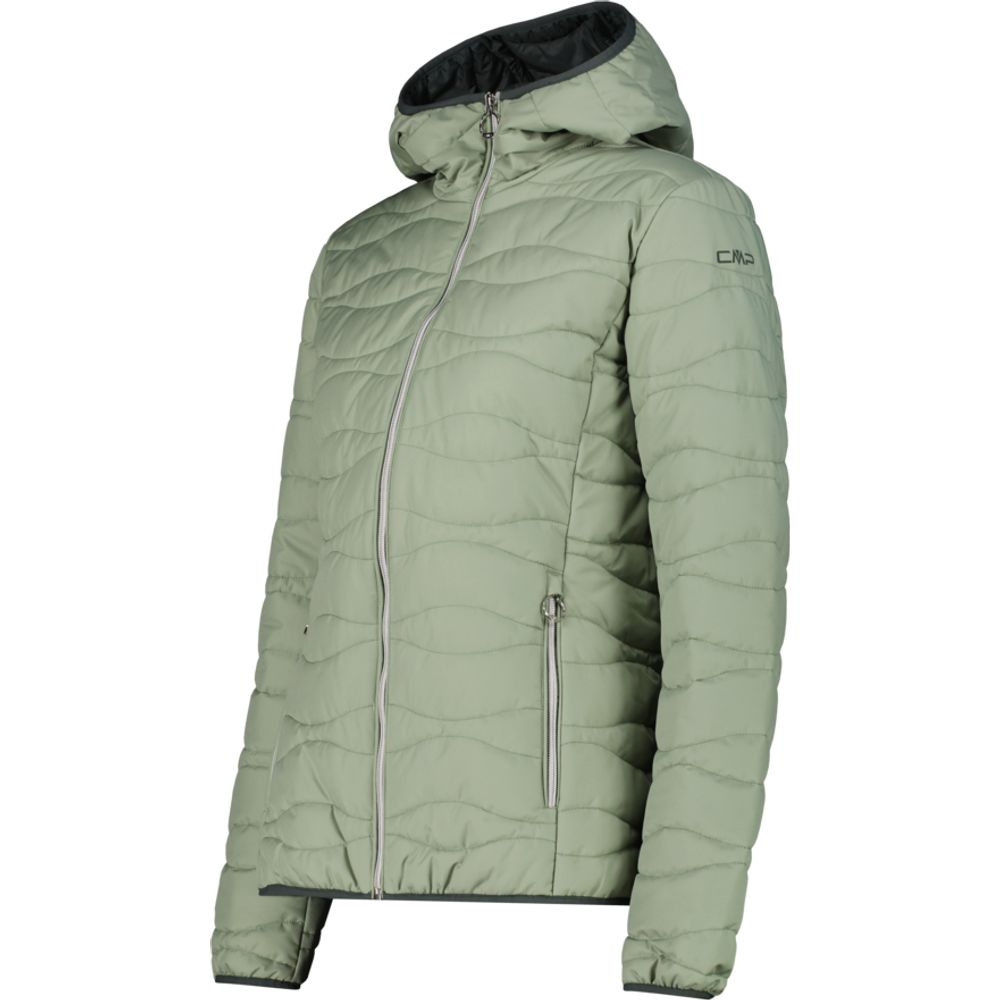 CMP Woman Jacket Fix Hood Damen Jacke green-tea Produktbild 2