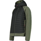 CMP Woman Jacket Hybrid Fix Hood Damen Isolationsjacke jungle Produktbild 1