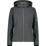 CMP Woman Jacket Zip Hood Damen Softshelljacke jungle Produktbild 0