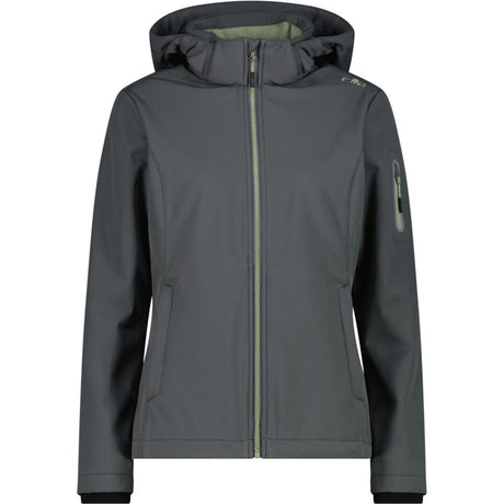 CMP Woman Jacket Zip Hood Damen Softshelljacke jungle Produktbild 0