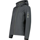 CMP Woman Jacket Zip Hood Damen Softshelljacke jungle Produktbild 2