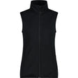 CMP Woman Vest Damen Fleeceweste nero-titanio Produktbild 0